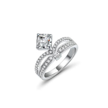 Wedding Ring 925 Silver CZ Engagement Rings